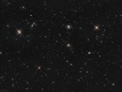 NGC 5934,5935,5943,5945,5947 (Bootes)
