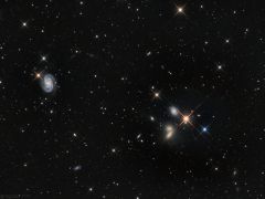 Hickson 68,NGC 5371,PGC 49480 (Canes Venatici)