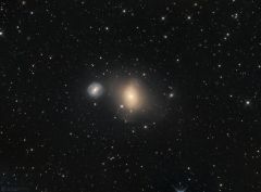 M85 ,NGC 4394, IC 3292, MCG 3 32 38  (Coma Berenices)
